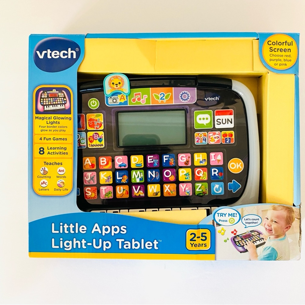 VTech Little Apps Light-Up Tablet New Head Start Early Learning